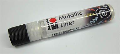 Metallic-Liner weiss